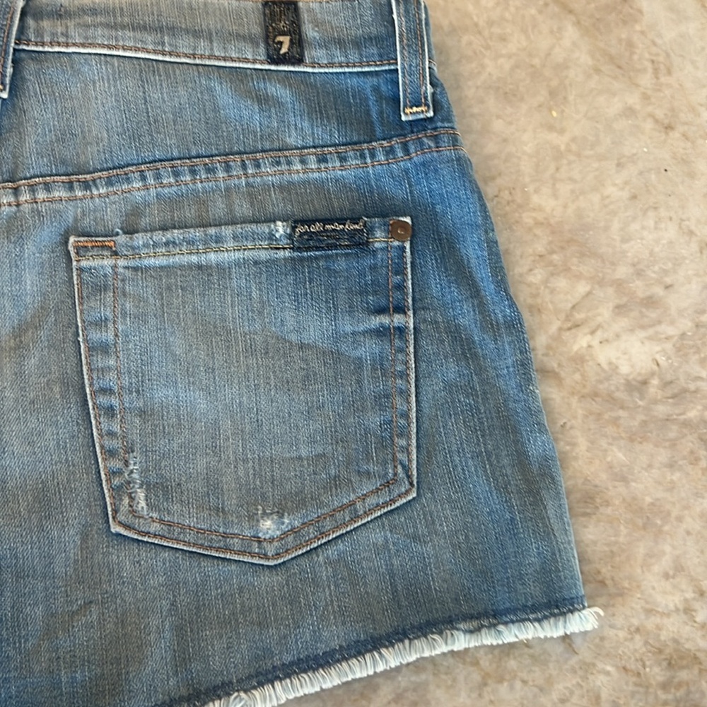 Cut off Jean short 7 for all mankind - Picture 2 of 6